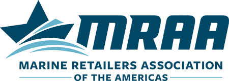 The Marine Retailers Association of the Americas (MRAA) Logo.