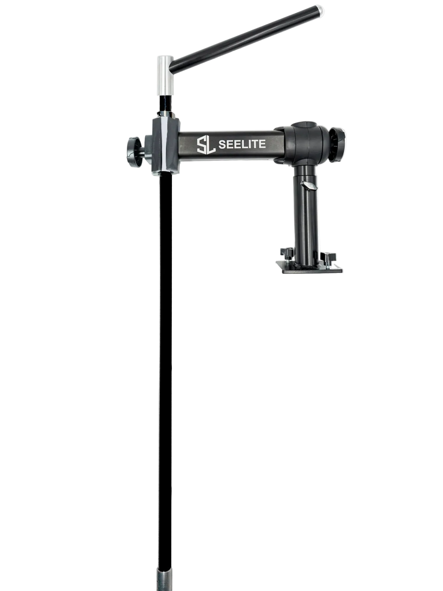 SeeFish Transducer Pole, Burnewiin Base, 8", Garmin