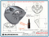 The design illustration for the Burnewiin BO7000 Bottle Opener features the finest 316 stainless steel build quality.
